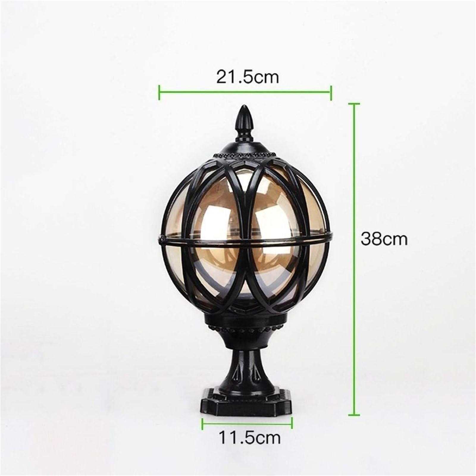 Pfostenleuchten für den Außenbereich, Außenleuchte, Pfostenlichter, Retro-Stil, Stigma-Säulenlampe, Beleuchtung, Balkon, LED-Straßenlaterne, Tischlampe, wasserdicht, Gartenbefestigungen, Met