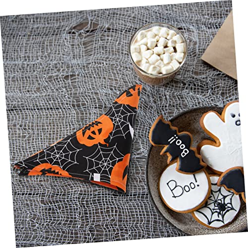 NOLITOY 2 Pçs Babadores Blush Gravata Roupa Preta Cachecol De Cabeça Preta Bandanas De Cachorro De H