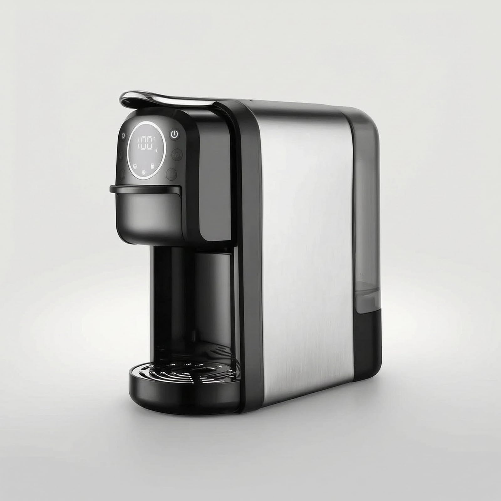 rockible Cafetera Multicápsula Multifuncional Cafetera con pósito Agua Digital Electrodoméstico para Cocina