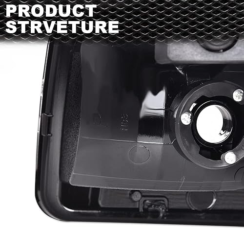 Miniatura 7 de Faros delanteros LED compatibles con GMC 1999-2007 Sierra 15002500, Sierra 1500HD2500HD3500 2001-2007, Yukon 1999-2006 con lámparas de señal de