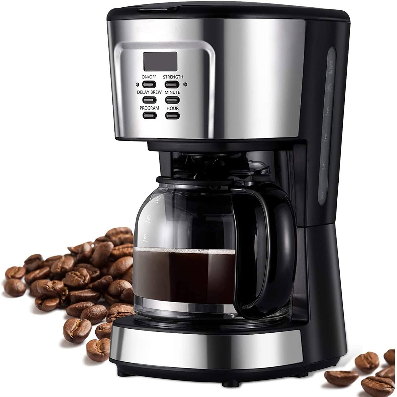 Coffee Maker Coffee Pot Drip Coffee Machine Drip Filter Heat Preservation Office Tea Machine Home Machine Automatic Coffee