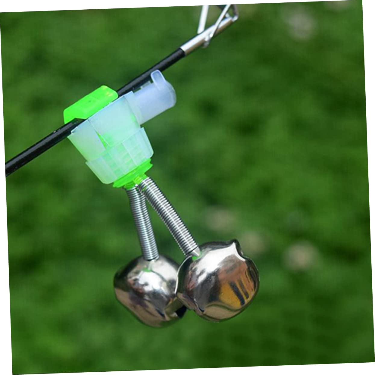 BESPORTBLE 40 Piezas Bobbers Para Pescar Campanas De Caña De Pescar Detector De Picaduras De Pescado Recordatorios De Picadura De Sensibilidad Clip De Campana En Caña De Pescar Anillo De