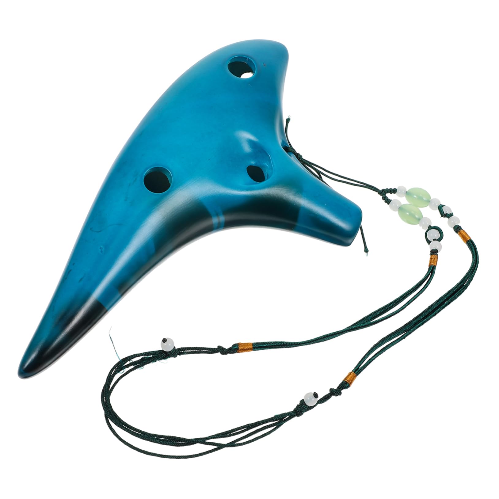 BESPORTBLE 1 Set Ocarina Blue Lightweight Dolomite Design for for Music Learning Produces Beautiful Natural Sounds