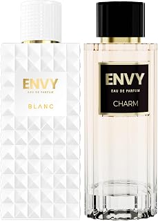ENVY Charm & Blanc Perfume For Men - 100 ML Each, Pack of 2 | Long Lasting Perfume