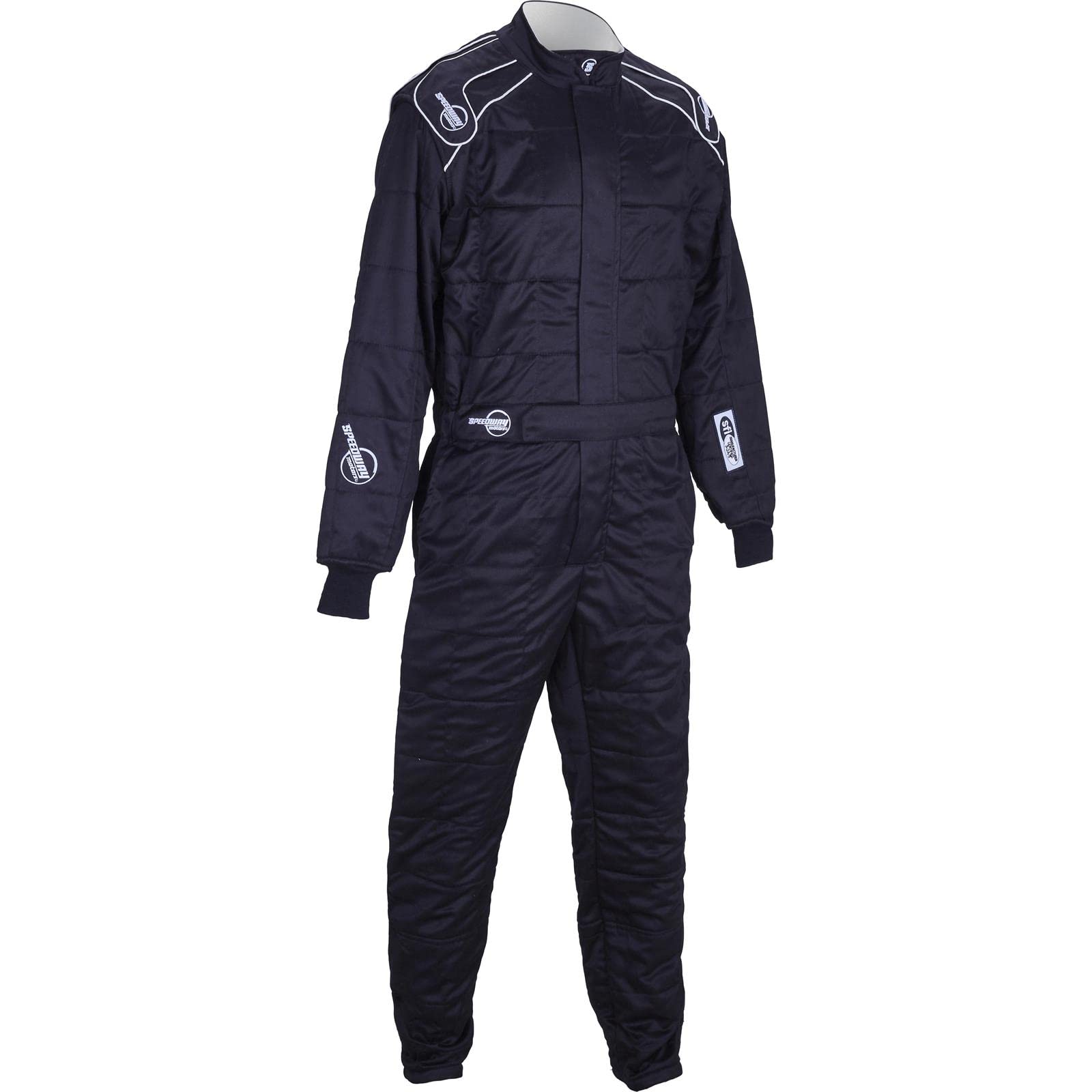 Speedway Endurance II Racing Suit, 1-Piece, Black, 2X-Large