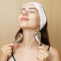 Vista 8 de pfefe Globos de Hielo Herramientas para el Cuidado de la Piel Facial para Mujeres Cara y Ojos, Palitos Criogénicos de Belleza Facial de Acero