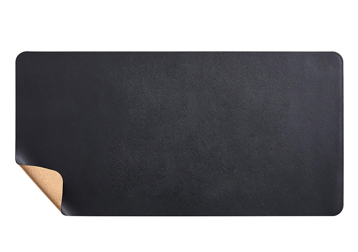 Tappetino Scrivania Extra Large Double-Face(Black,120x60cm)
