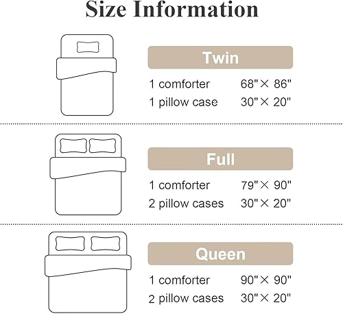 Miniatura 7 de Juego de edredón de sirena, tamaño matrimonial, juego de ropa de cama de sirena arcoíris de dibujos animados para niñas, adolescentes, niños, ropa