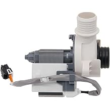 Washer Drain Pump Assembly Fit for GE GTW460ASJ8WW GTW335ASN1WW GTW460ASJ4WW GTW330ASK1WW GTW720BSN0WS GTW335ASN1WW GTW490ACJ5WW GTW335ASN1WW GTW220ACK6WW GTW485ASJ1WS GTW460ASJ4WW GTW680BSJ6WS