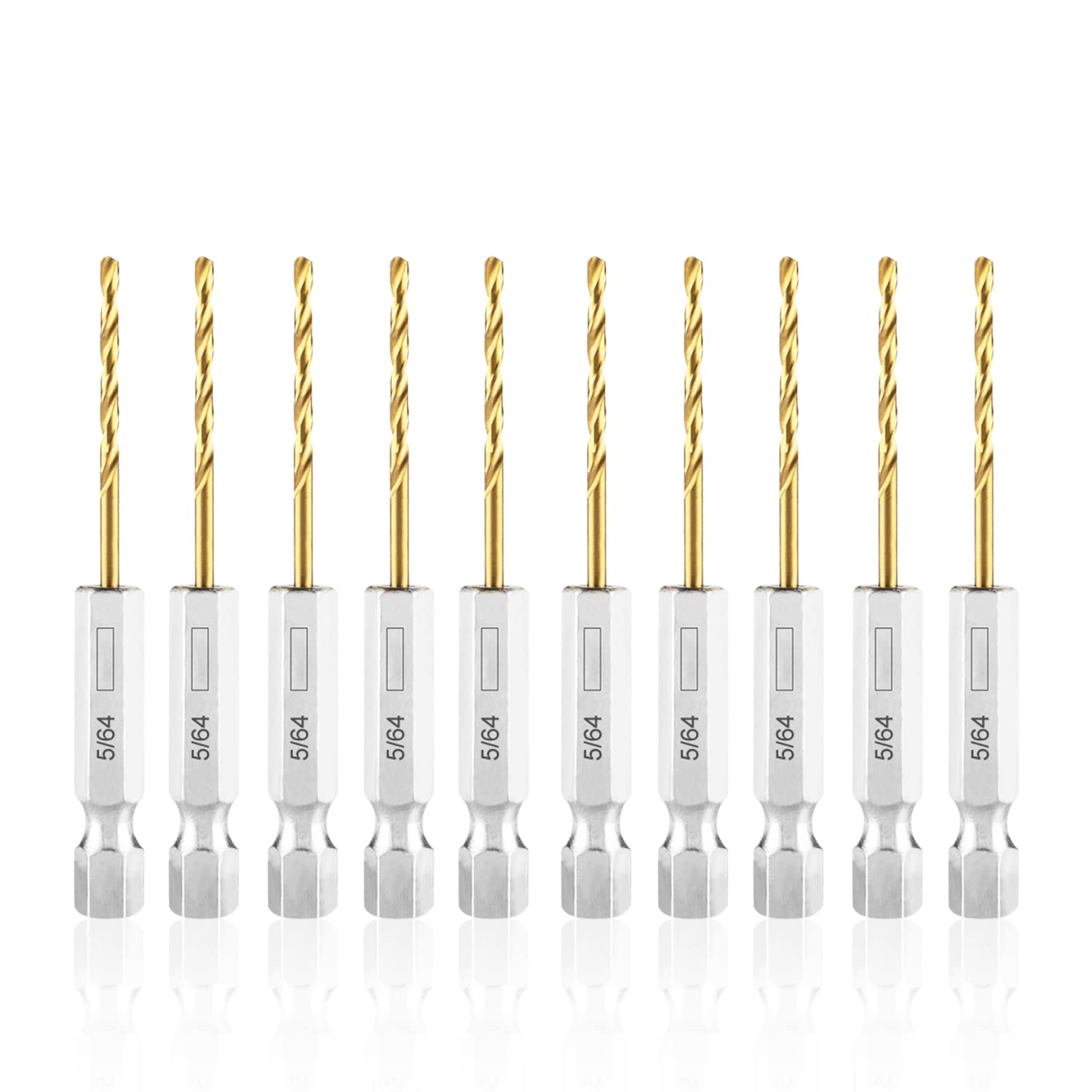 amoolo Impact Drill Bit Set, 1/16"-1/4", 16pcs — Amazon image 21