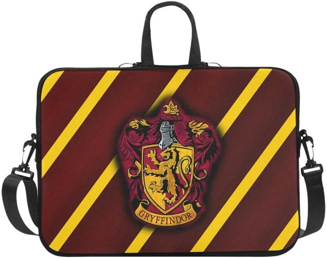 Gryffindor Harry Potter Sleeve Case Messenger Bag for Laptop 10" 11" 13" 14" 15" 15.6" 17" and Macbook (17")