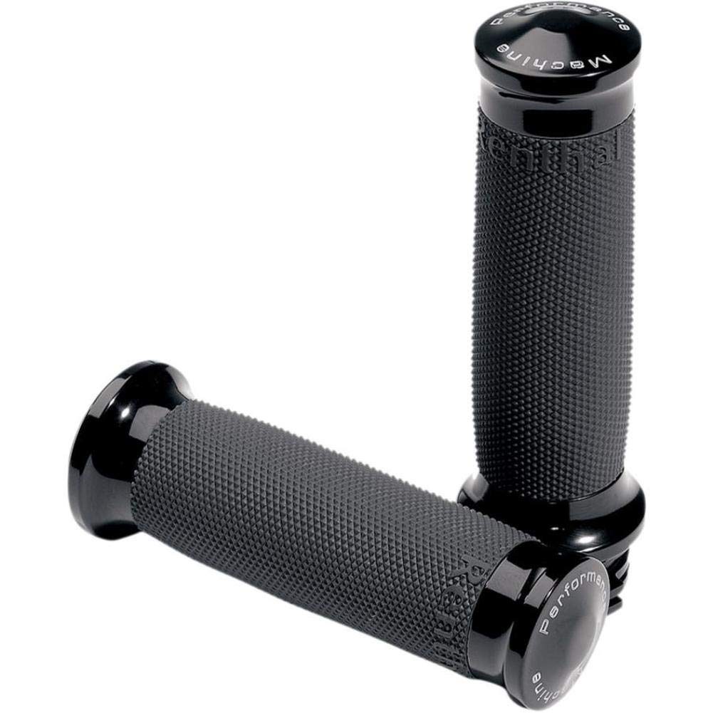 Performance MachineBlack Standard Renthal Grips Harley Davidson Tbw