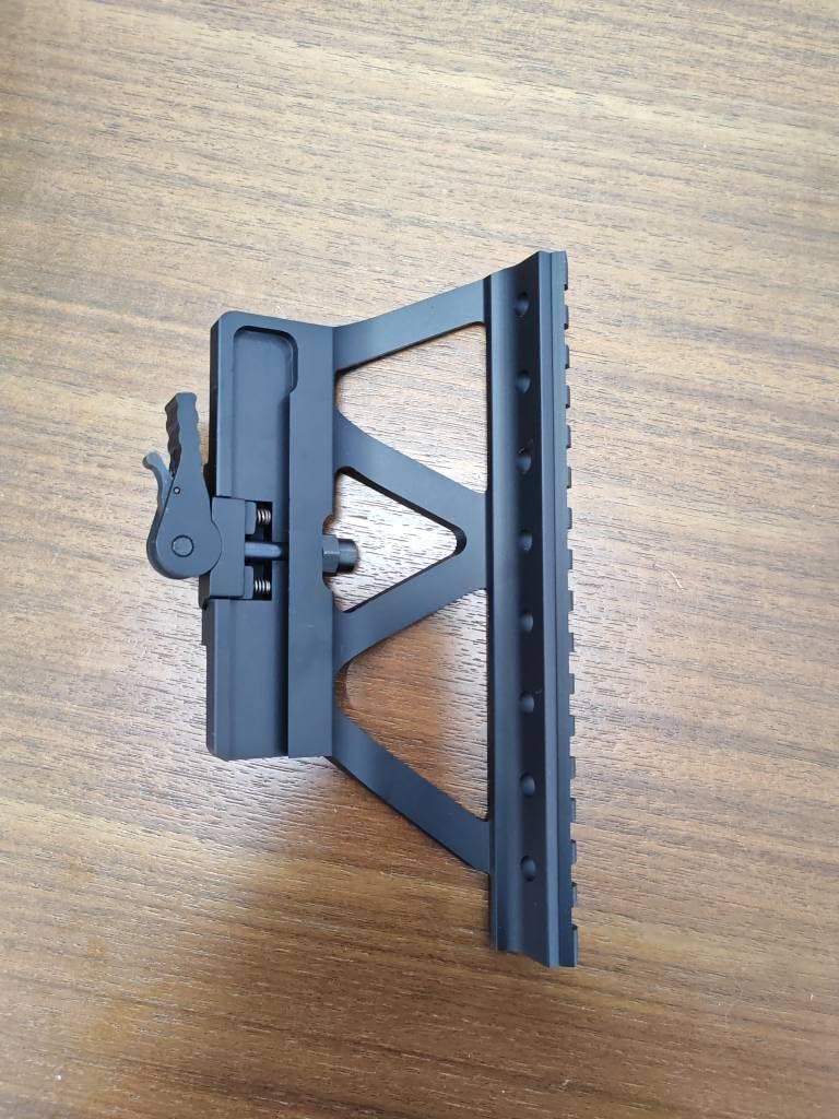 Side Scope Mount - Quick Detach Scope Mount Side Picatinny Rail Mount for Red Dot Optic Scope