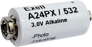 Exell Battery A24PX fits Polaroid A24PX 335, 350, 360, 450, M80, Countdown 90