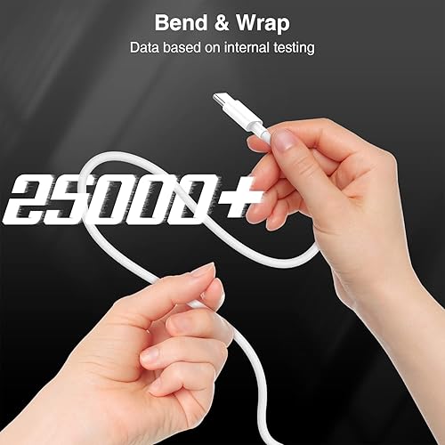 Miniatura 7 de Cable de carga USB C para Apple iPhone 15 2 unidades de 6 pies, cable de carga rápida USB C a USB C para iPhone 1515 Pro15 Plus15 Pro Max, MacBook