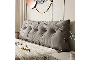 Twin Wedge Pillow: Enhanced Comfort for Sleeping, Reading, and Back Support