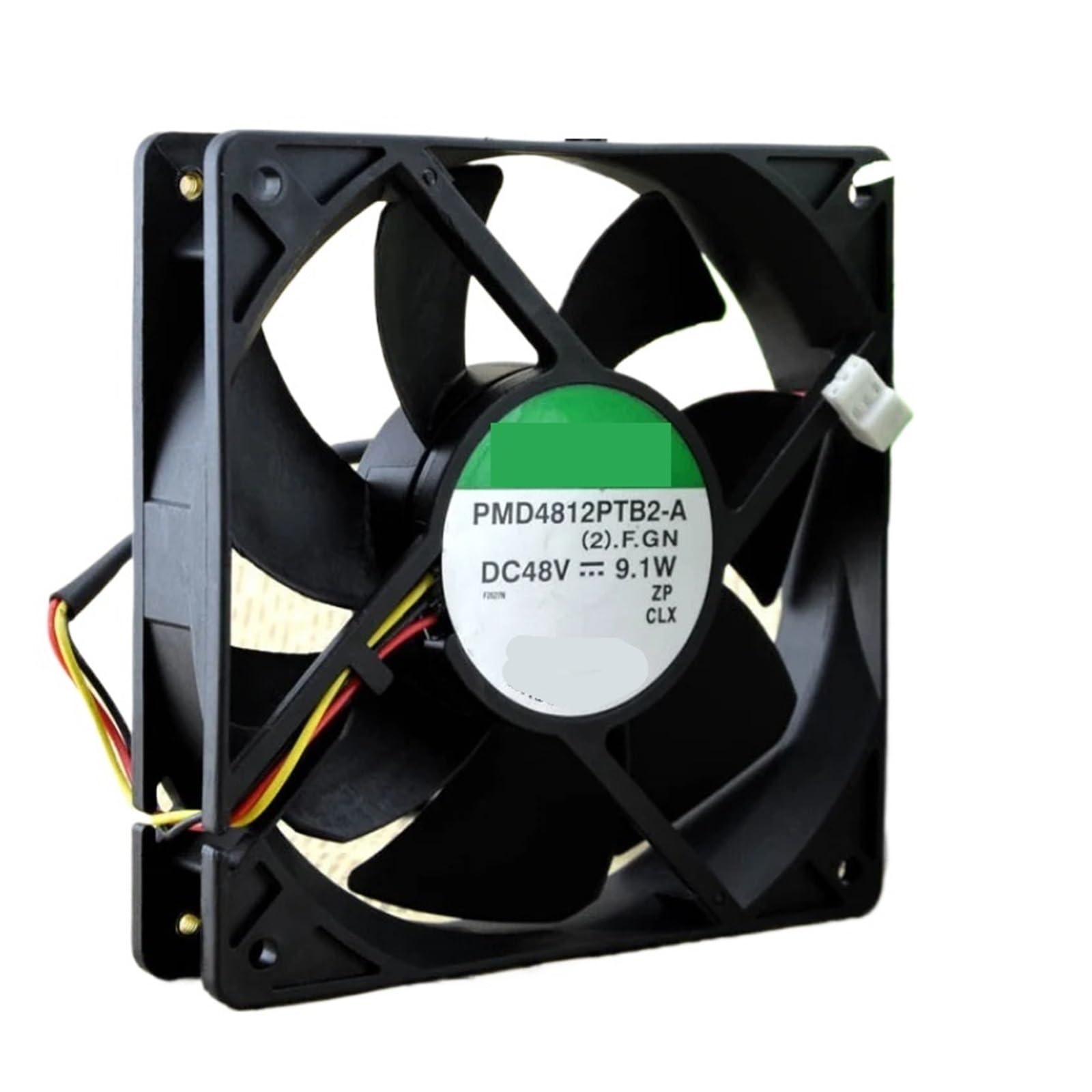 BRODEFUP PMD4812PTB2-A | DC48V 9.1W 3-Pin Case/CPU Fan 120×120×25mm 12CM
