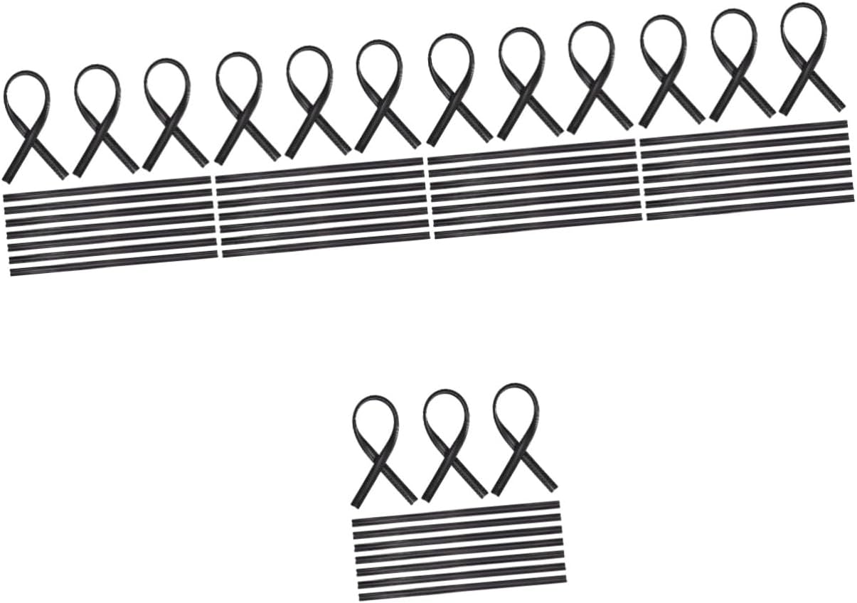 50pcs Windshield Wiper Refills Car Inserts Replacement Windshield Wiper Refills Squeegee for Windscreen