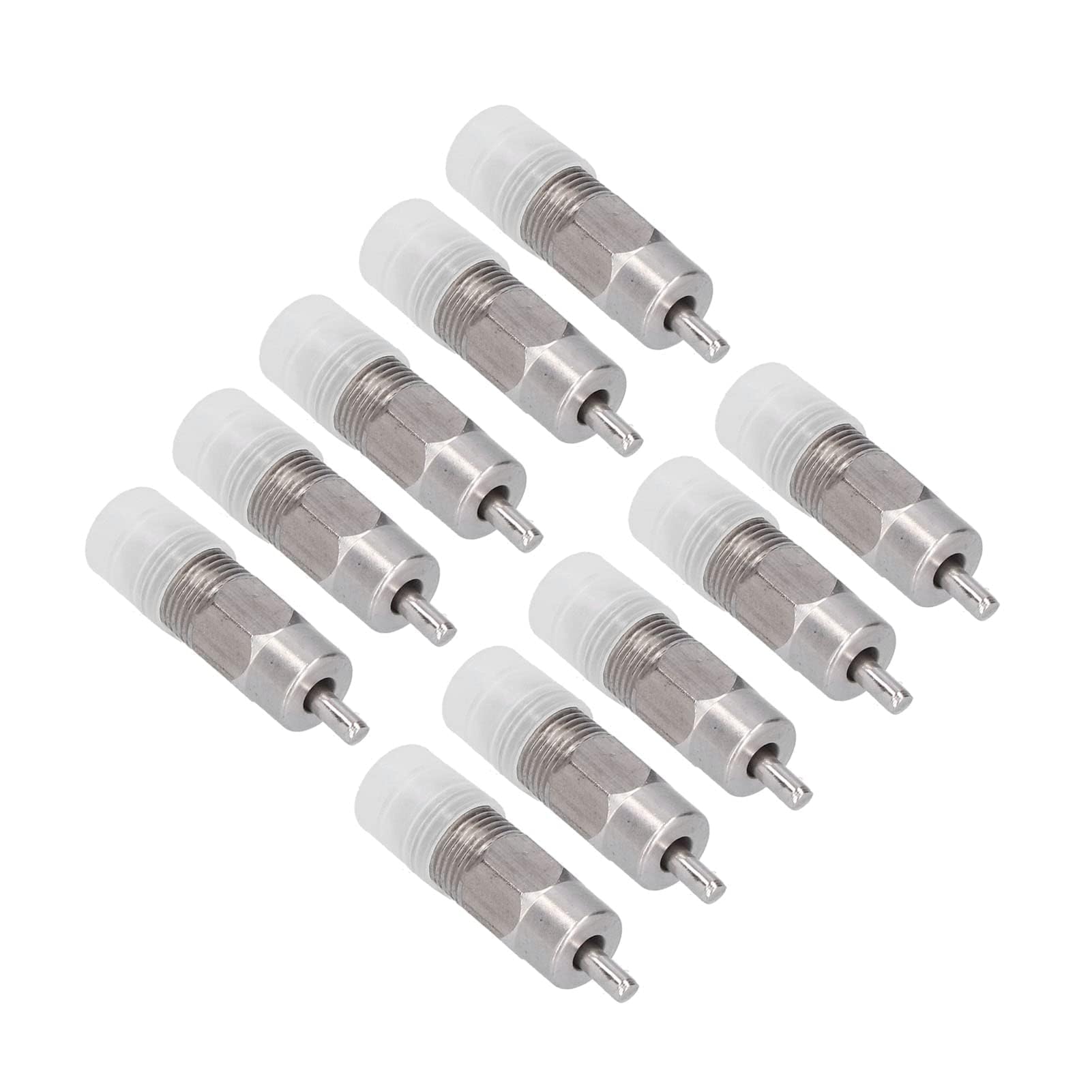 10 Stück Automatische Trinknippel Für Hühner, Edelstahl-Tränken, Schraub-Wassertrinker Für Geflügel, Hühner, Enten, Geflügel, Hühner, Wassertrinker
