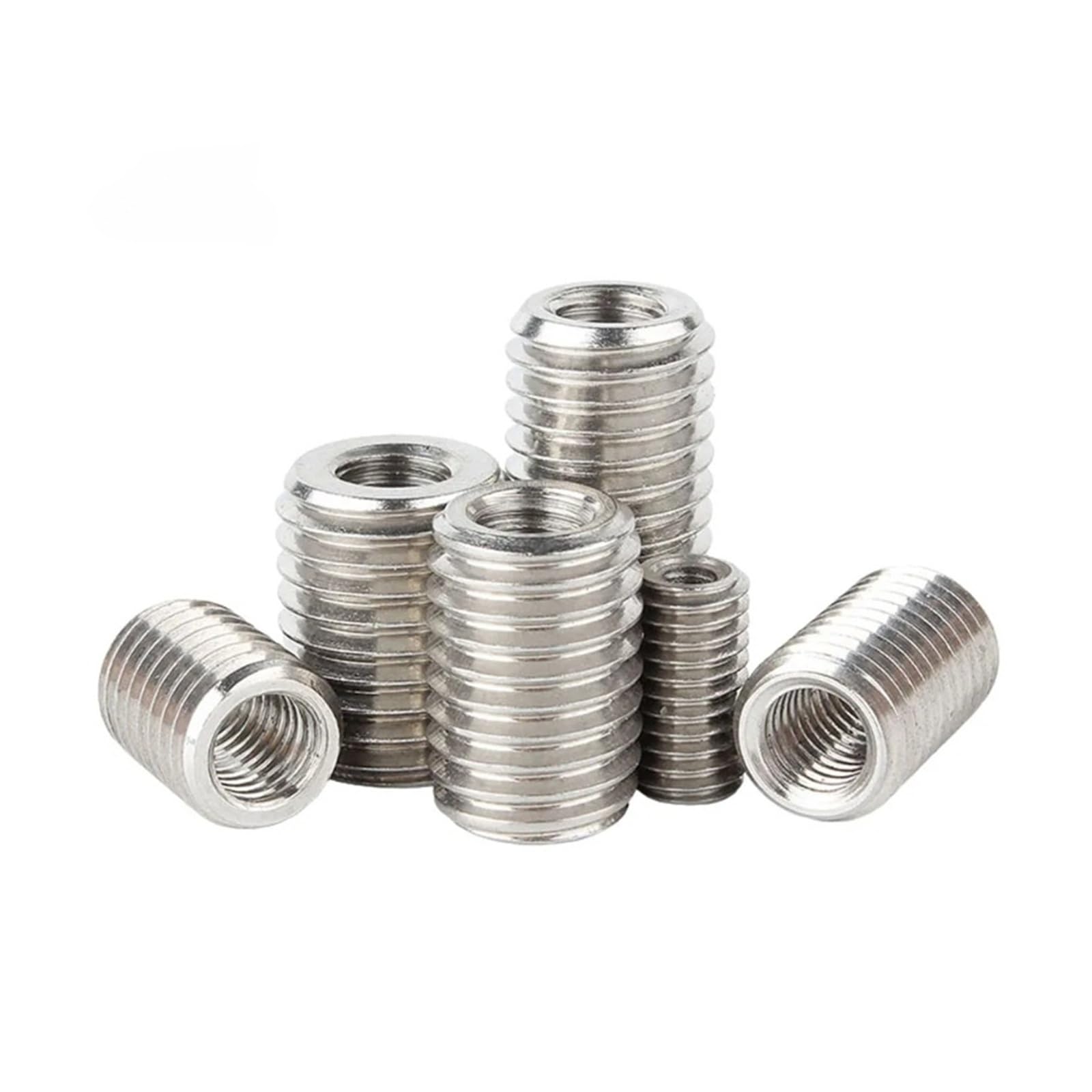 M2 M2,5 M3 M4 M5 M6 M8 M10 M12 M14 M16 Stal nierdzewna 304 Gwint wewnętrzny zewnętrzny Adapter śrubowy Nakrętki Tuleja wsuwana Nakrętka konwertera(M8-M16 (5pcs))