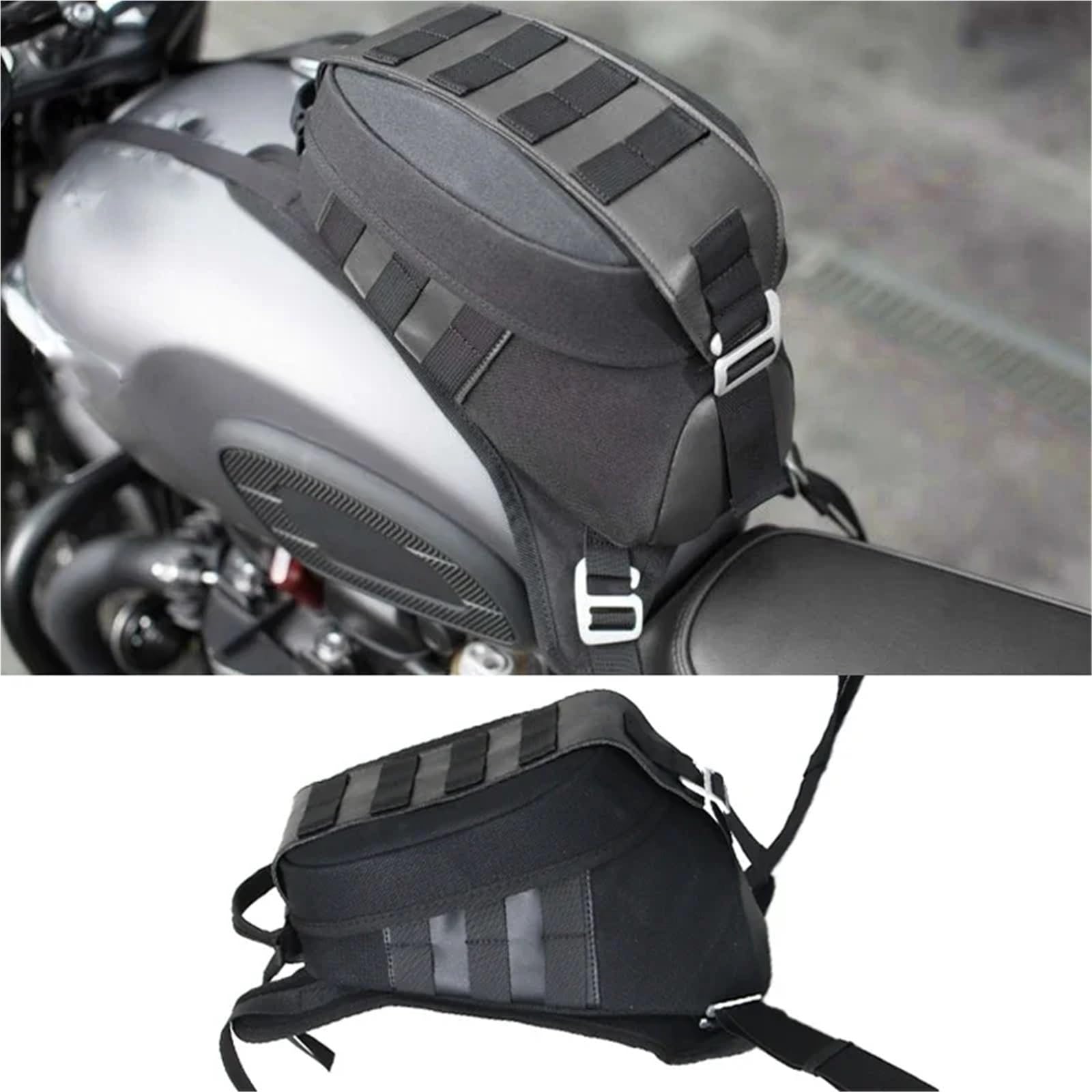 Bolsa Multifuncional Accesorios para Motocicleta Bolsa para Depósito De Combustible Equipaje para Motor Universal 5, L