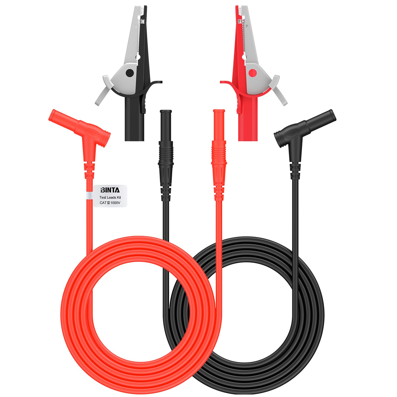 Juego De Cables Para Multímetro 27 En 1 - Sondas Intercambiables, Pinzas Cocodrilo, Ganchos, Ideal Para Electrónica Y Reparaciones