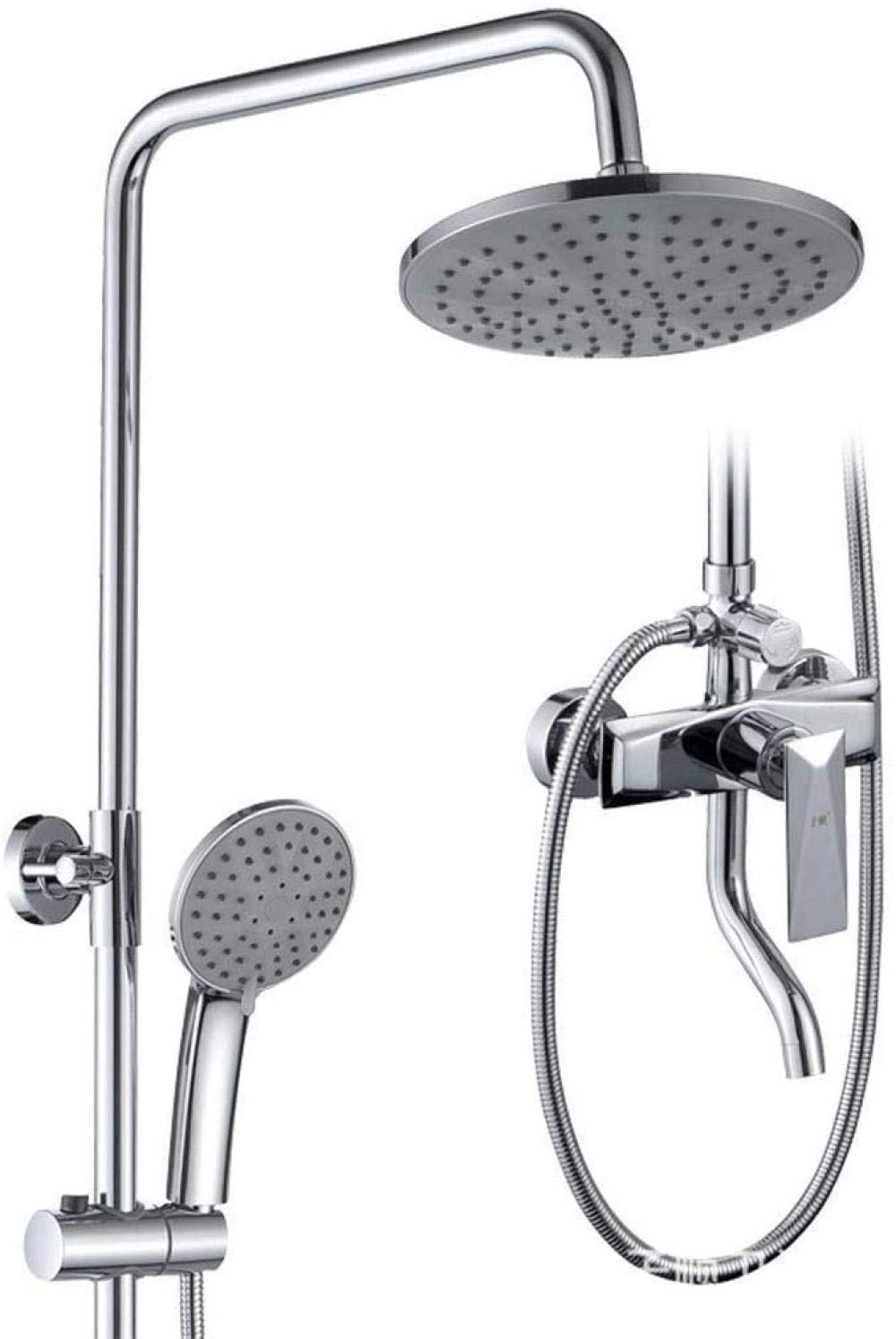 Pommeau de douche à effet pluie et ensemble de douche pour transformer vos matins pressés
