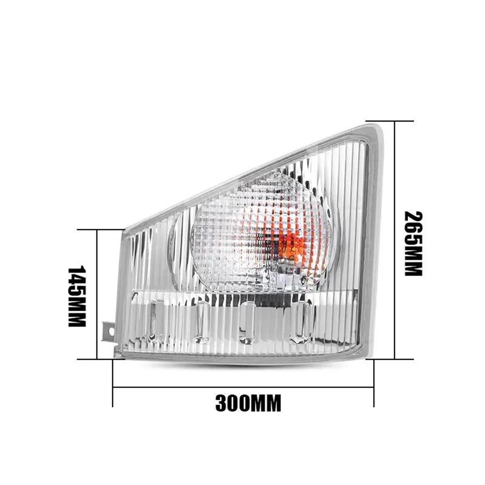 ZAPORA Luci D'angolo Anteriori Indicatore Luminoso Direzione Lampada Per Isuzu Per NPR NQR 700P Per ELF Per Camion 2008-2020(1PC Right)