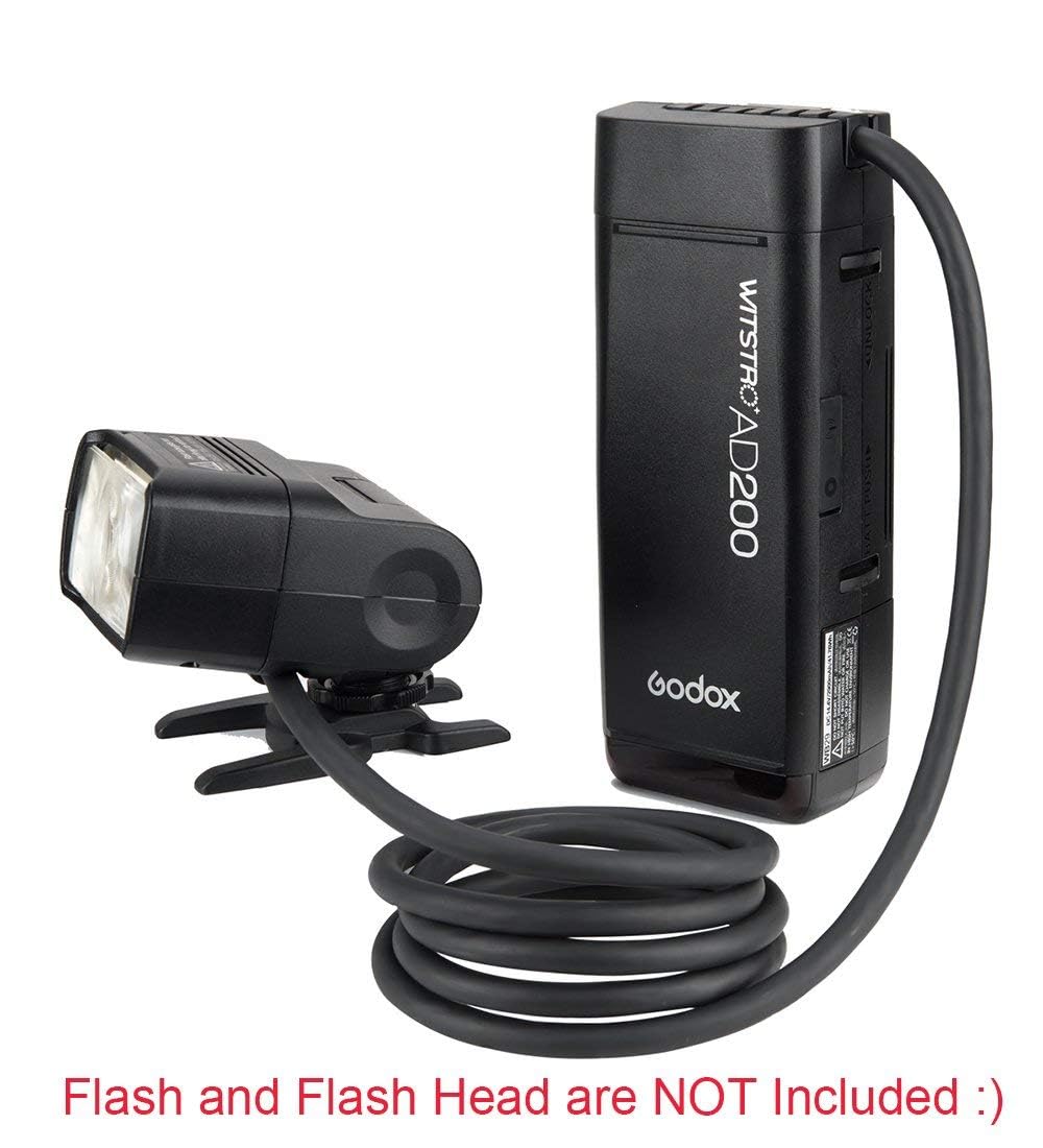 Amazon.com : Godox EC200 200W Extension Flash Head with 2M Long
