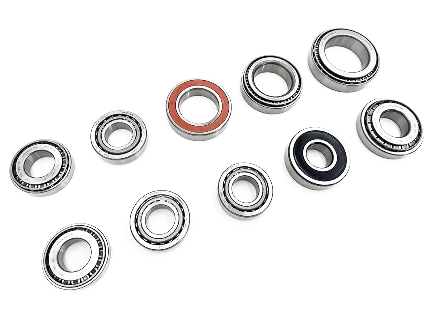 0AM DQ200 DSG 7 Speed Auto Transmission Bearing Kit 10PCS/Set Fit for VW Audi Skoda Car Accessories