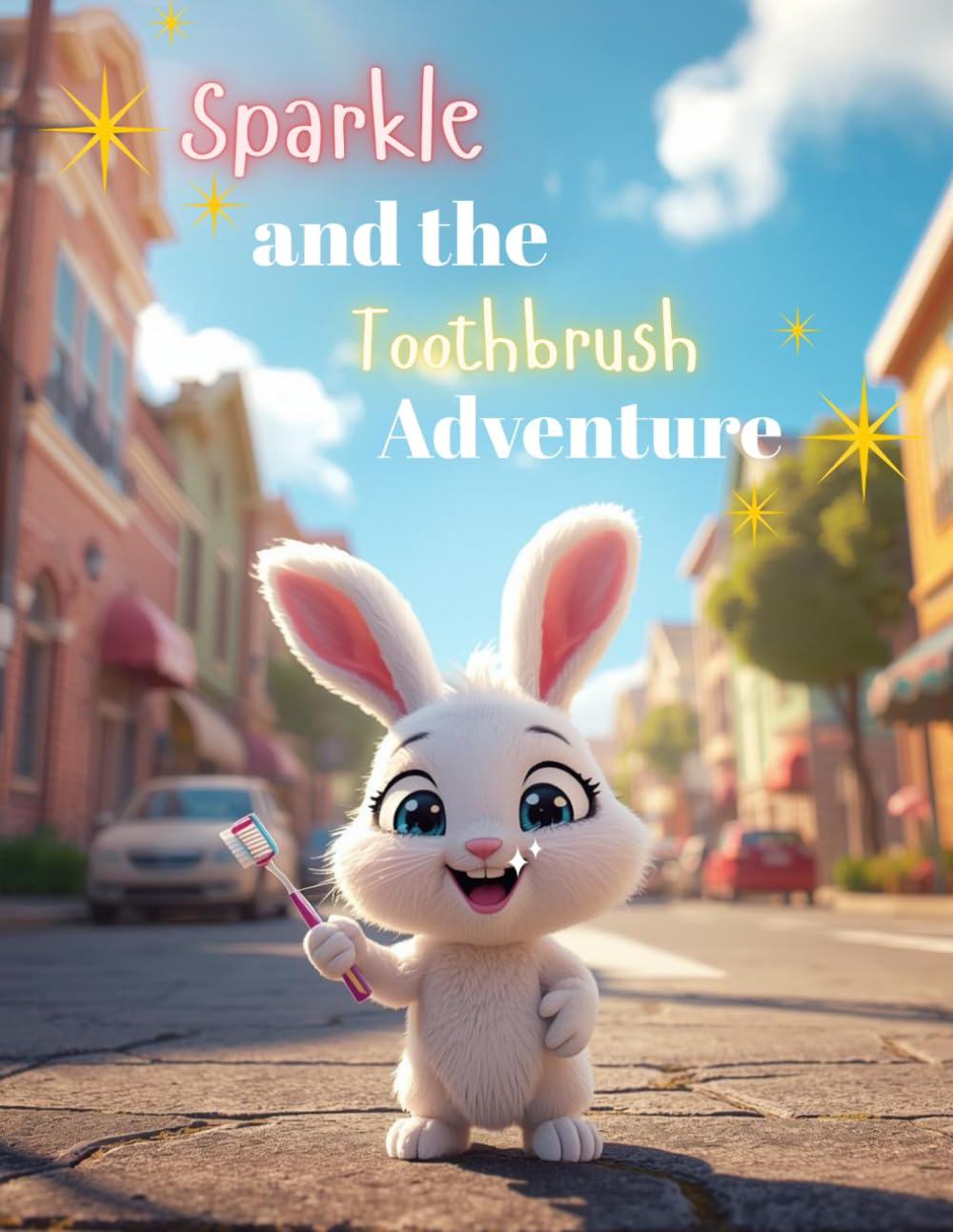 Sparkle and the Toothbrush Adventure: Sparkle the Bunny: A Fun Story for Kids About Brushing Teeth and Visiting the Dentist.