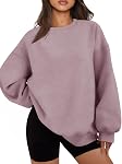Cicy Bell Women's Oversized Sweatshirts Crewneck Fleece Hoodies Casual Comfy Sweater