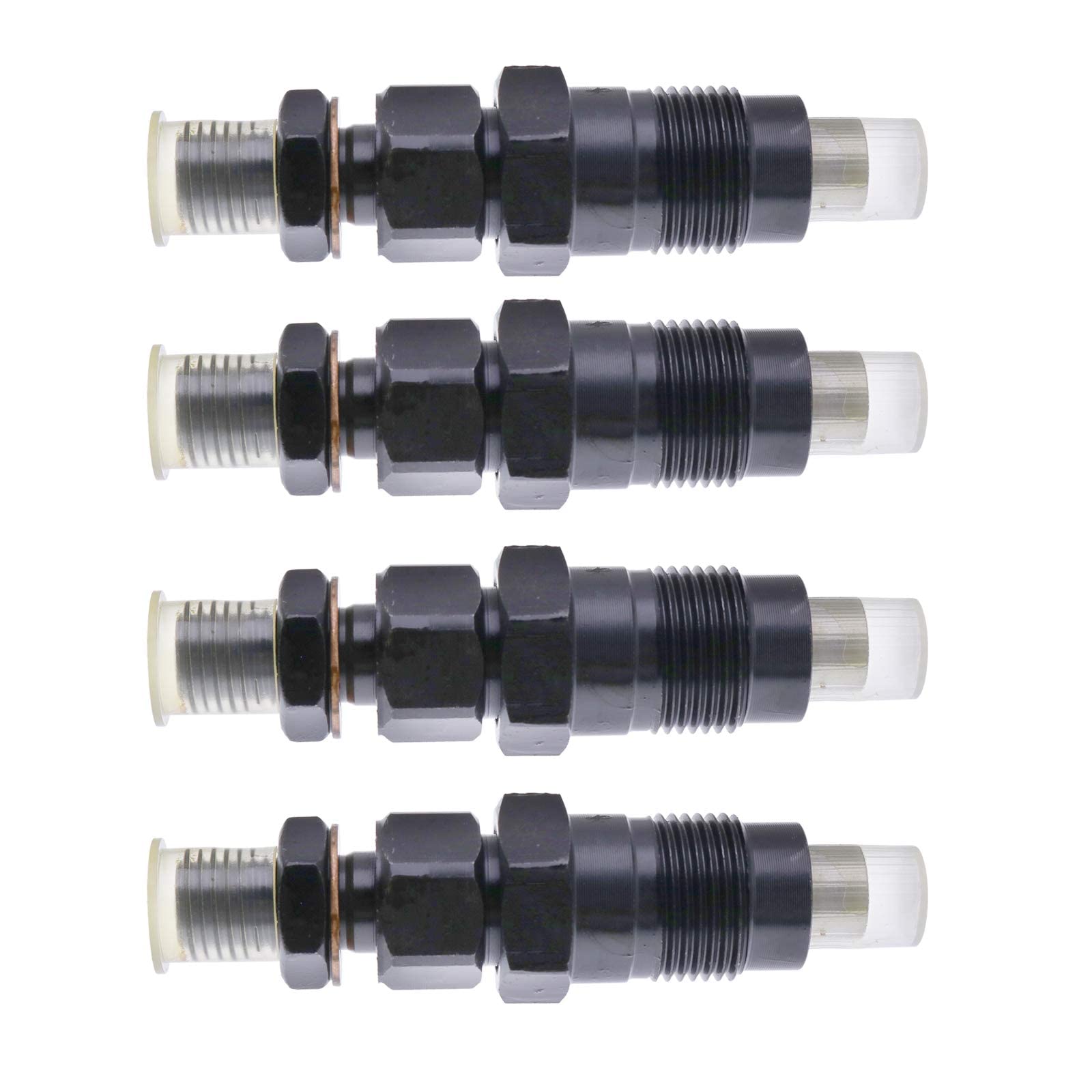 4 inyectores de combustible MD196607 105148-1311 compatibles con motor Mitsubishi 4D56 D4BH D4BF 4D56TD Pickup Truck L200 L300 L400