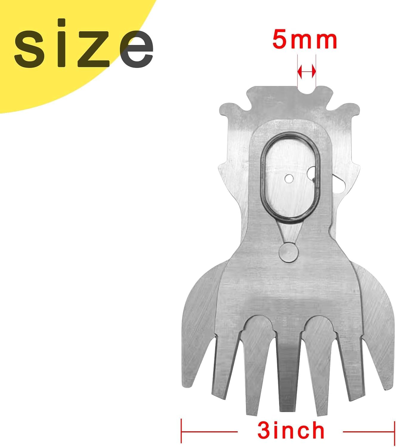 1PCS F016800588 Shear Grass Shear 8cm for Bosch Shearing Shrub Trimmer