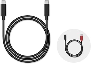 HUION Full-Featured Type-C USB-C to USB-C Cable USB 3.1 GEN 2 DP1.2 for kamvas 12,Kamvas 13, kamvas 16 (2021), Pro 13 (2.5K,Pro 16 (2.5K),Pro 16 (4K),Pro 16 Plus (4K)