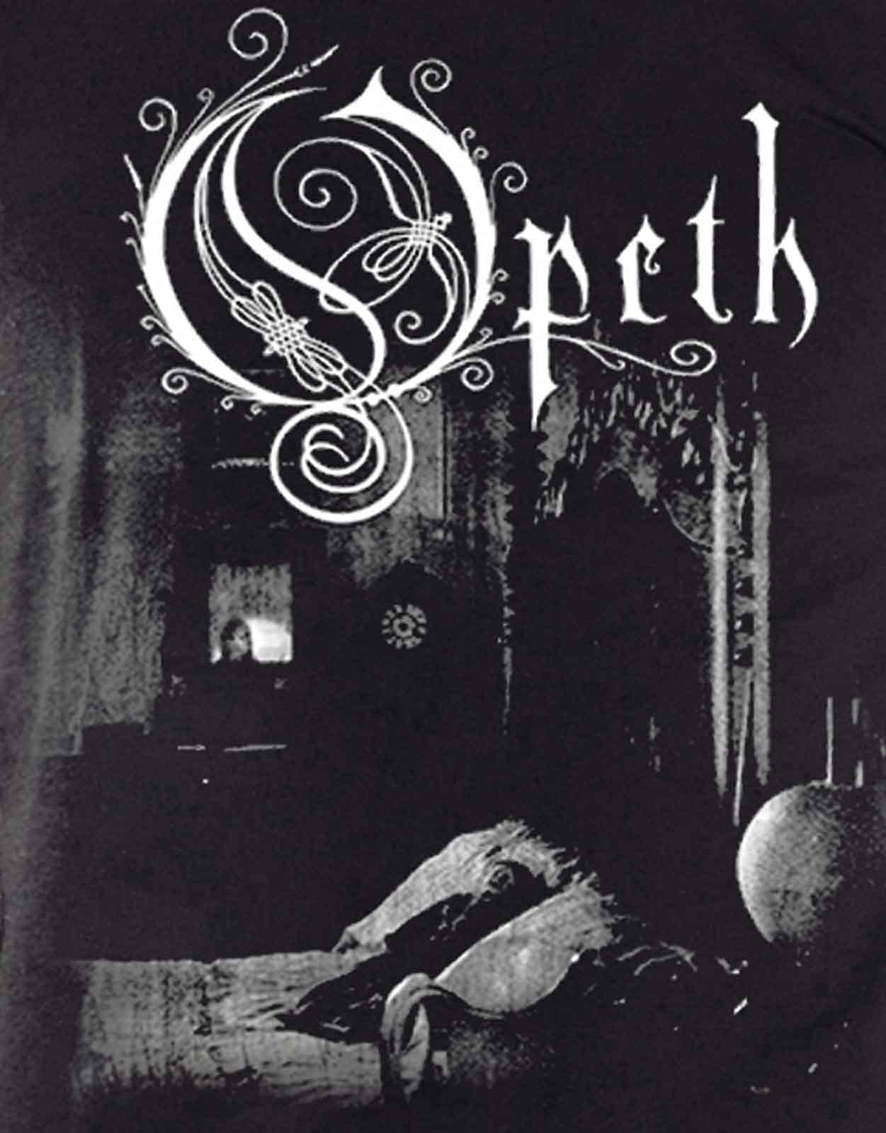 Opeth T Shirt Deliverance Band Logo Ufficiale Uomo Nuovo Nero