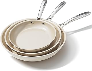 Ceramic Ceramic Nonstick Frying Pans Set