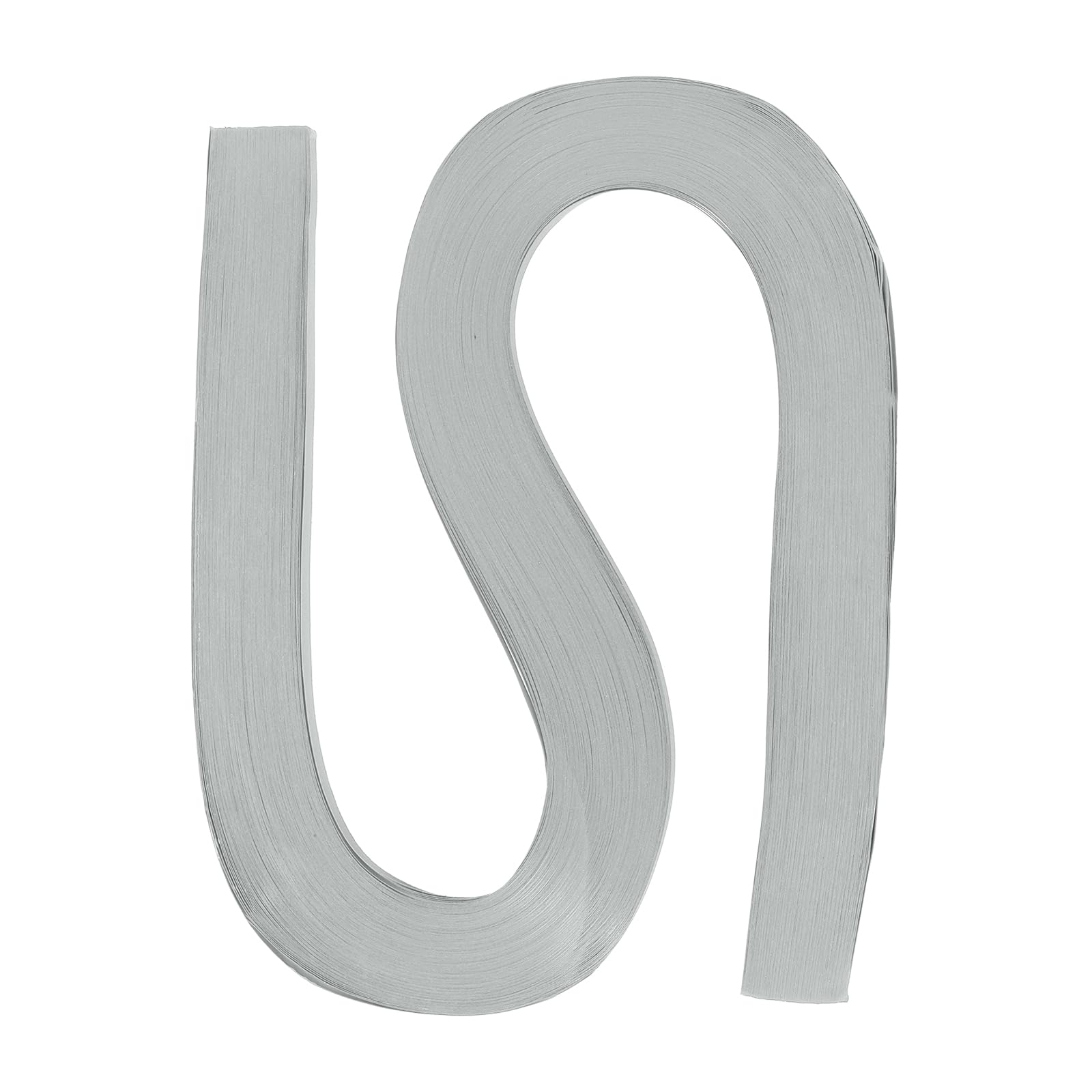 PATIKIL Quilling Strips Paper 120pcs 9/32"(7mm) 54cm Origami Paper Quilling Strip for Art DIY Hand Craft Christmas Light Grey