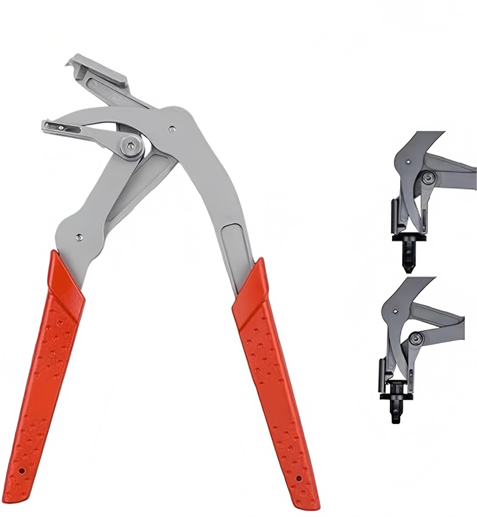Stainless Steel Car Clip Pliers & Trim Removal Tool – Professional Plastic Fastener Remover for Auto Door Panels, Interior & Exterior Trim