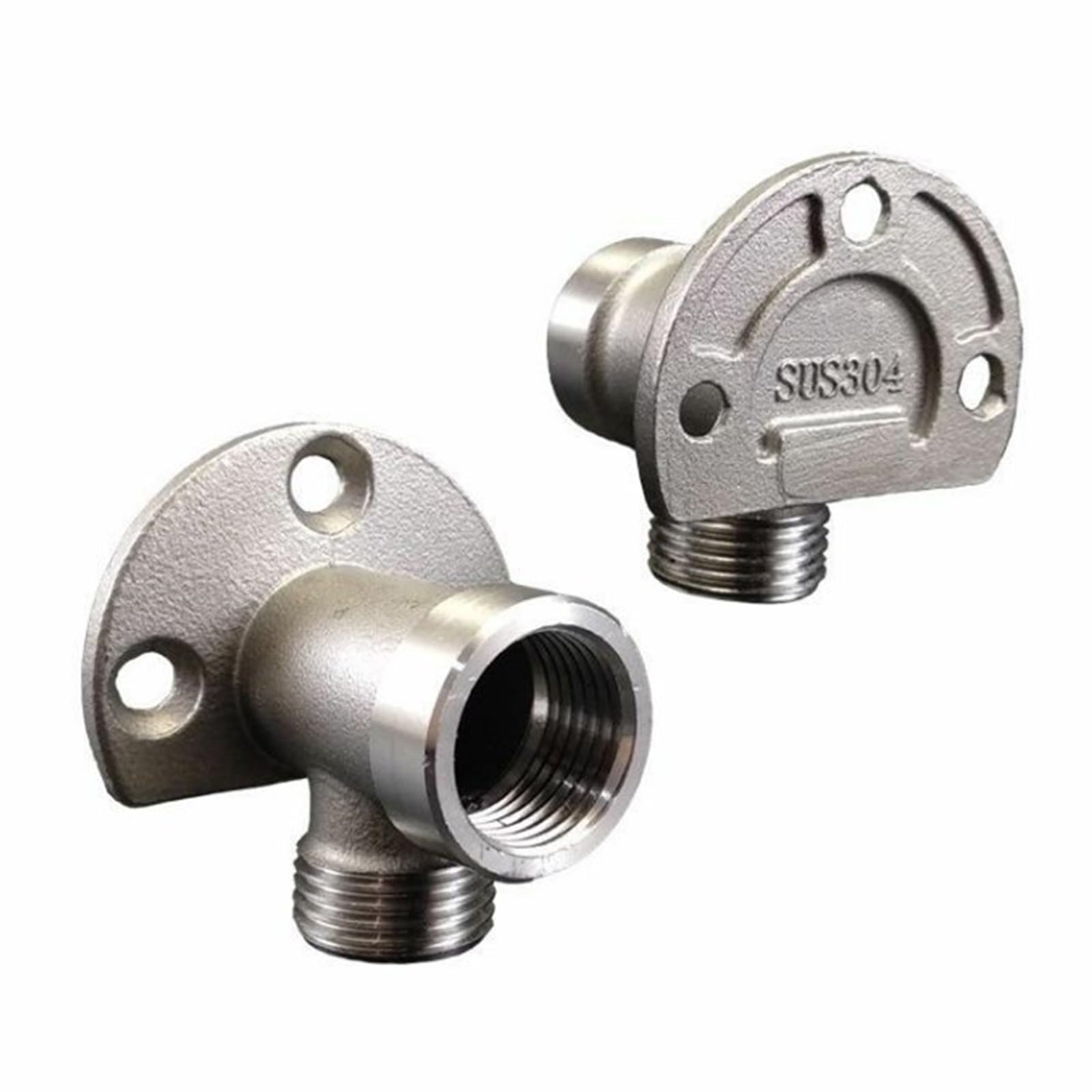 Grifo de jardín para exteriores - Hidrante de agua de acero inoxidable 304 resistente a la intemperie para riego y lavado, diseño vertical de 40 cm/16 pulgadas - Duradero y resistente a la corrosión