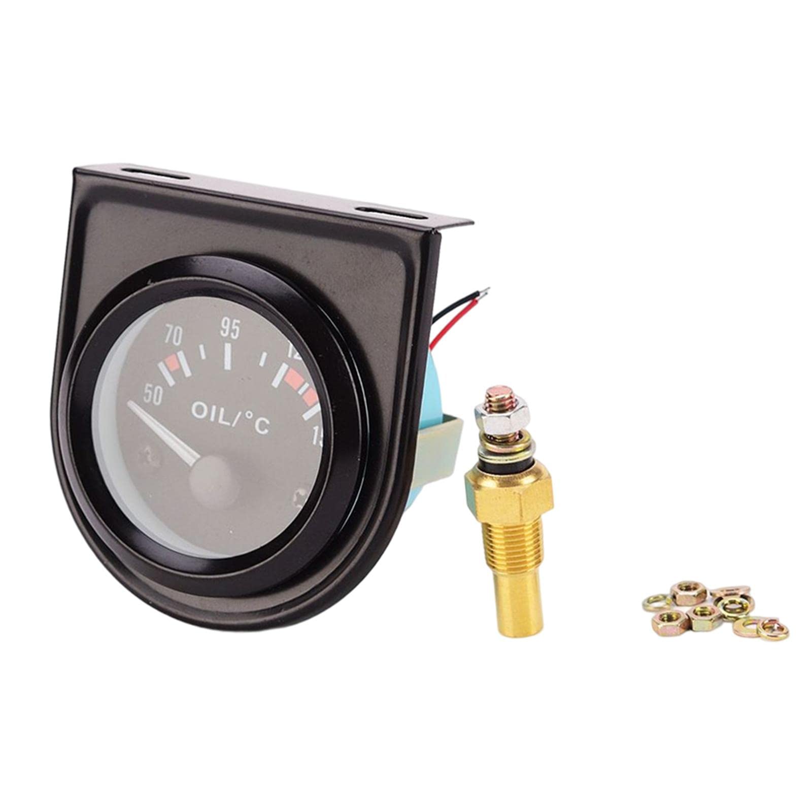MERISHOPP® 2X 52mm Mechanical Digital Electric Oil Temperature Indicator Pointer|Motors | Parts & Accessories | Motorcycle Parts |1 X OilTemperature 1 X Sensor1 X Instruction-image-27
