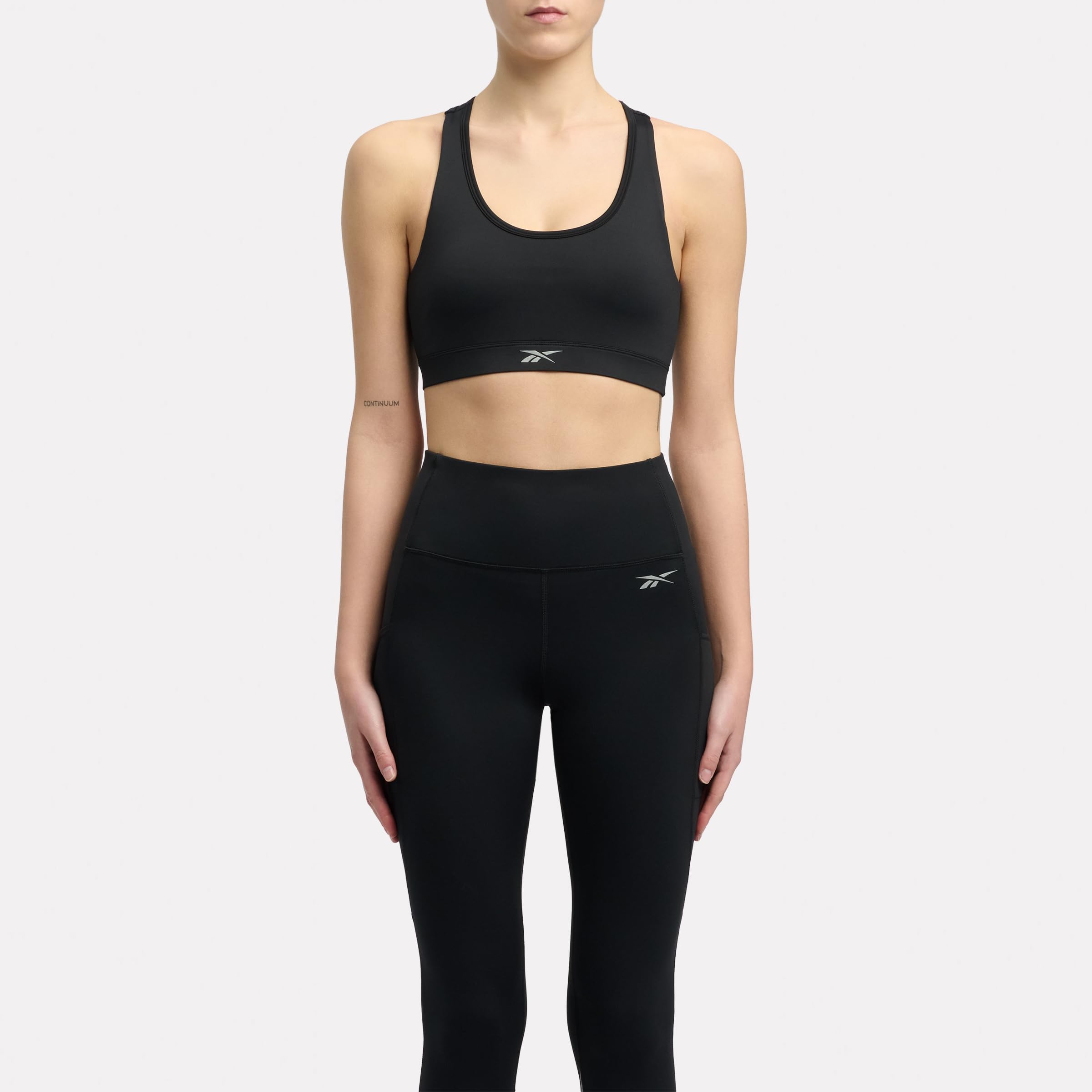Reebok Women's Noir Sports Bra Racerback