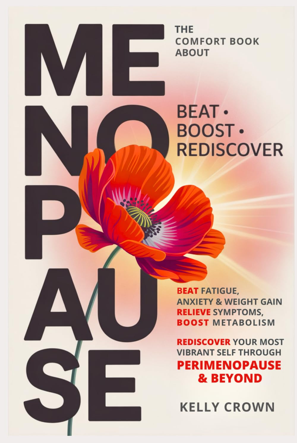 The Comfort Book About Menopause: Beat Fatigue, Anxiety, and Weight Gain, Relieve Symptoms, Boost Metabolism, and Rediscover Your Most Vibrant Self Through Perimenopause & Beyond