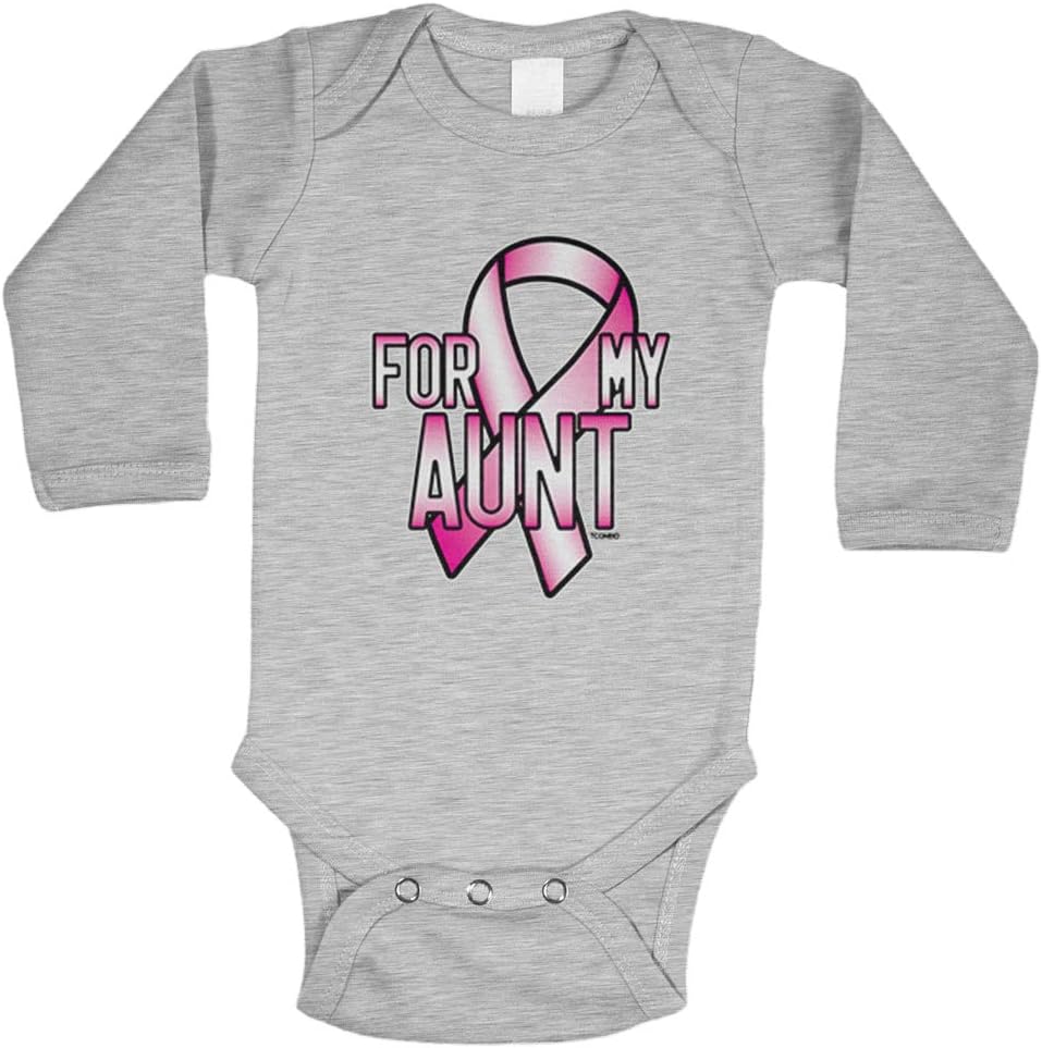 Tcombo for My Aunt - Breast Cancer Ribbon Bodysuit