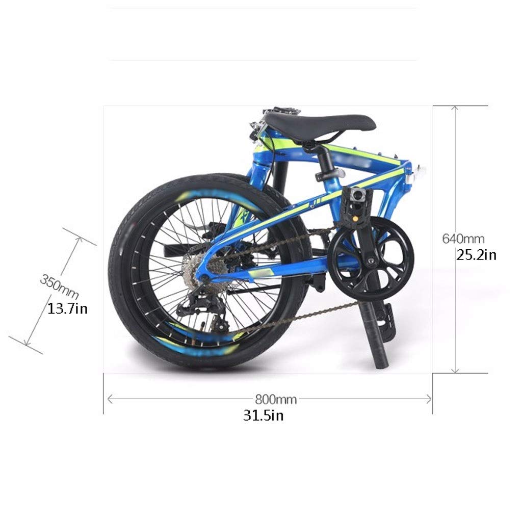 Amazon | 折りたたみ自転車 折りたたみ自転車ファッション通勤8変速