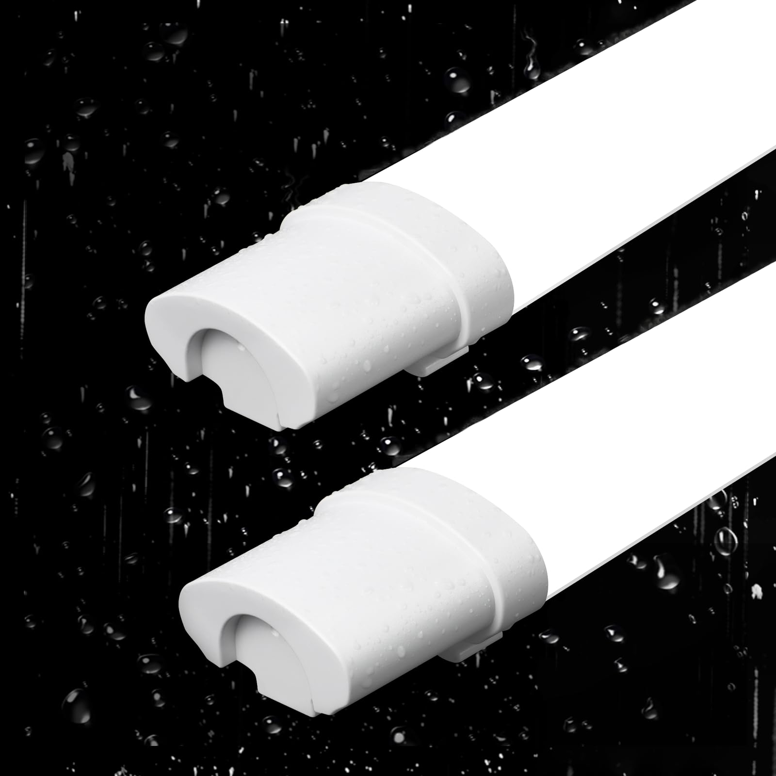 CBJKTX 2ER Deckenleuchte Deckenlampe LED Feuchtraumleuchte - 120CM 36W