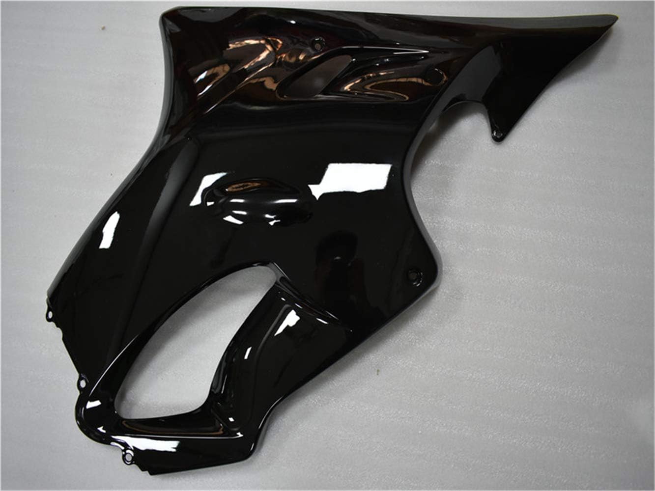 2004 2005 2006 2007 CBR600 F4I Fairings fit for Honda Glossy Black Aftermarket Bodyframe Kit aa03