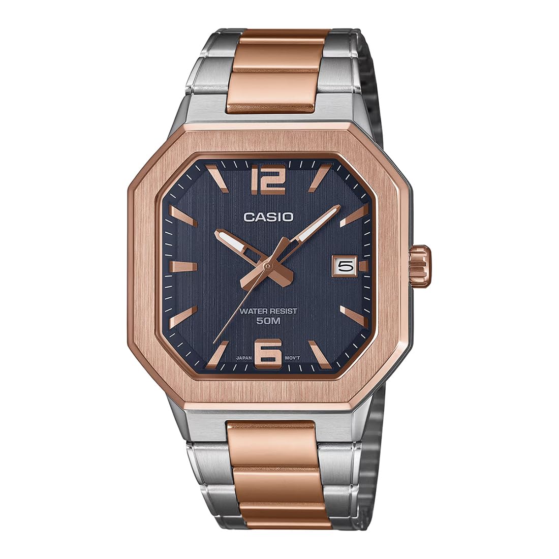 Enticer Men MTP-B195RG-2AVDF Analog Black Watch Men (A2529)-image-34