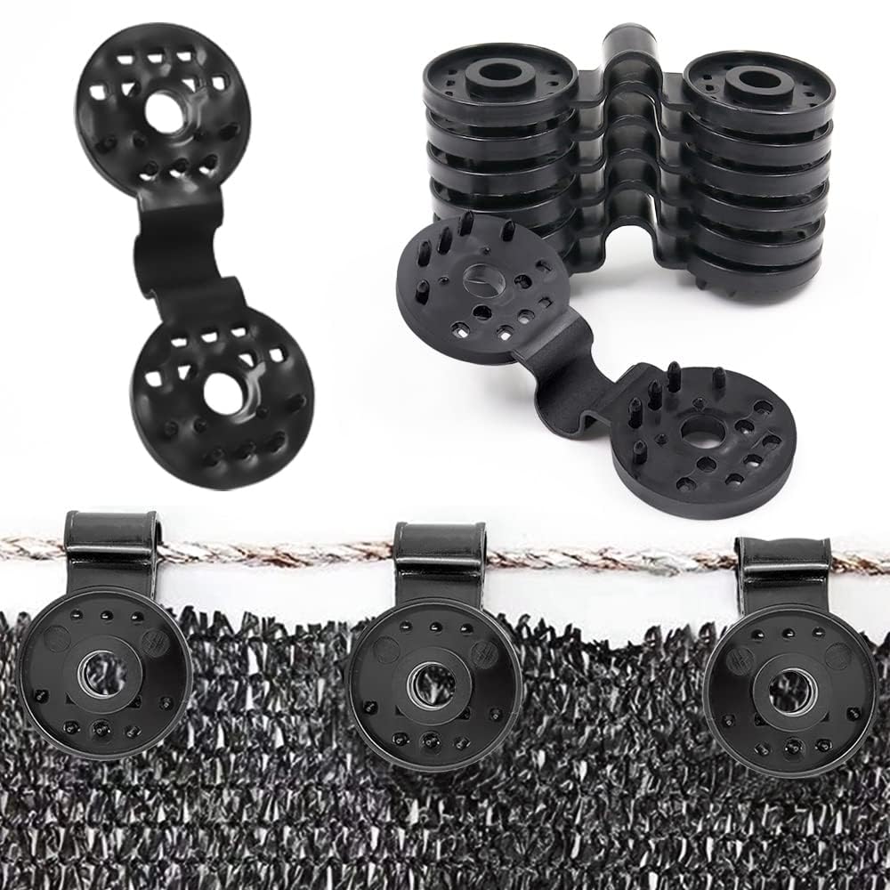 GARTIG 30pcs Clip for Fixing Net Cover in Place, Plastic Universal Clip for Fixing Sunshade, Bird Netting, Shade Net Cover for Gardening and Agriculture (B0CFK2TF8T) Amazon Price History, Amazon Price Tracker