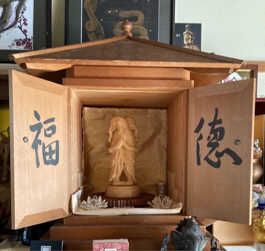 Amazon｜聖天 歓喜天 開眼済み 付属品多数あり 仏像｜仏像 オンライン通販